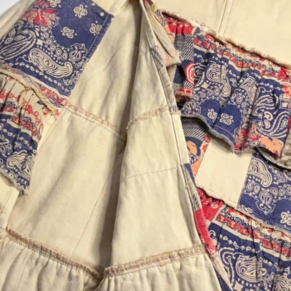 🆕 Free People Harvest Moon Maxi in Americana Combo - Picture 8 of 16